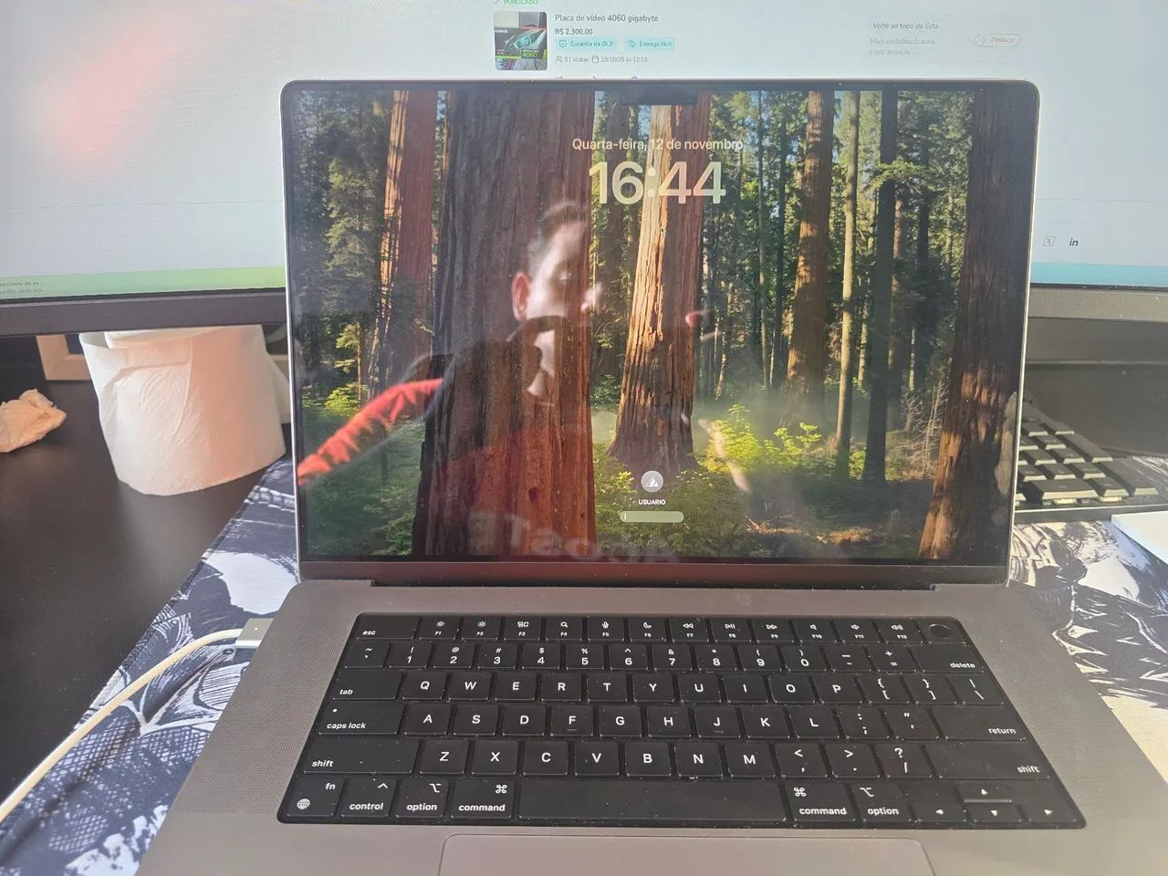 MacBook Pro de 16 polegadas com chip M1 Pro da Apple 2021 - Foto 3