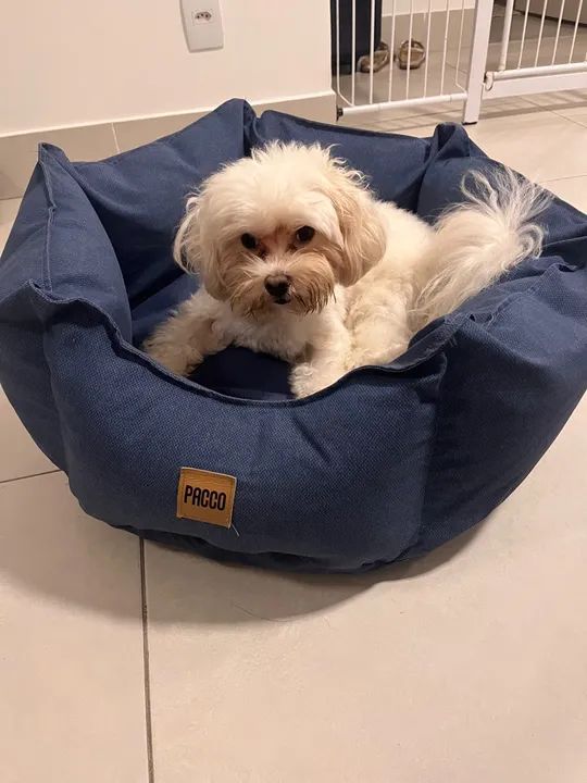 Cama Hexagonal Nicho Azul Marinho Impermeável