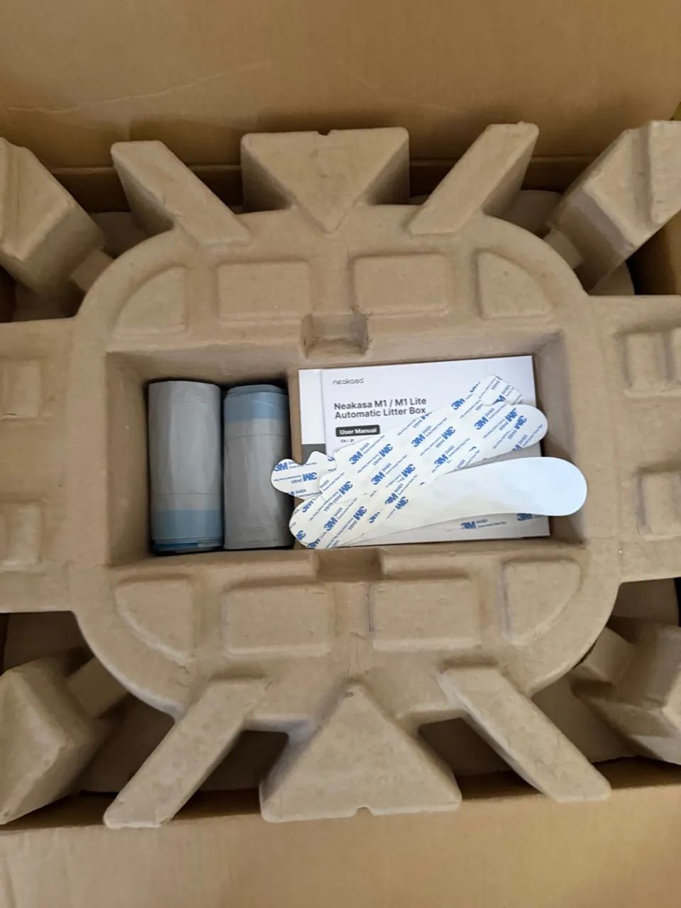 Caixa de areia automática para gatos neakasa M1 nova !  - Foto 5
