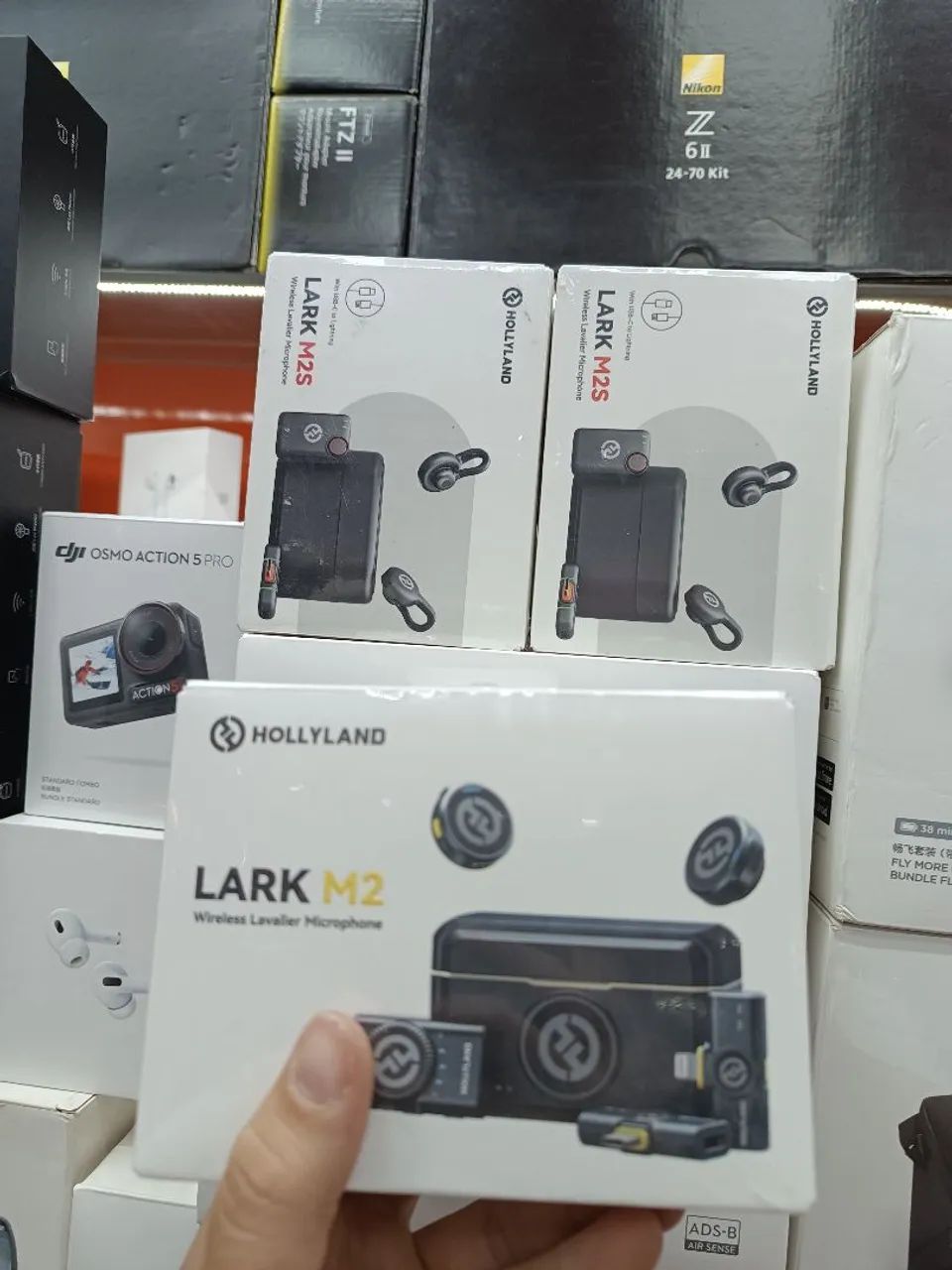 Microfone Sem Fio Hollyland Lark M2 - Novo - Foto 4
