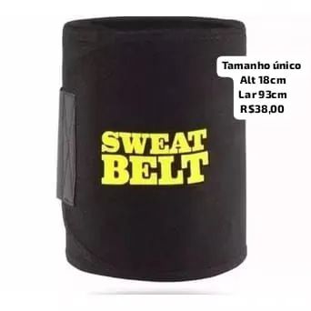 Cinto modelador SWEAT BELT - Tamanho Único - Foto 5