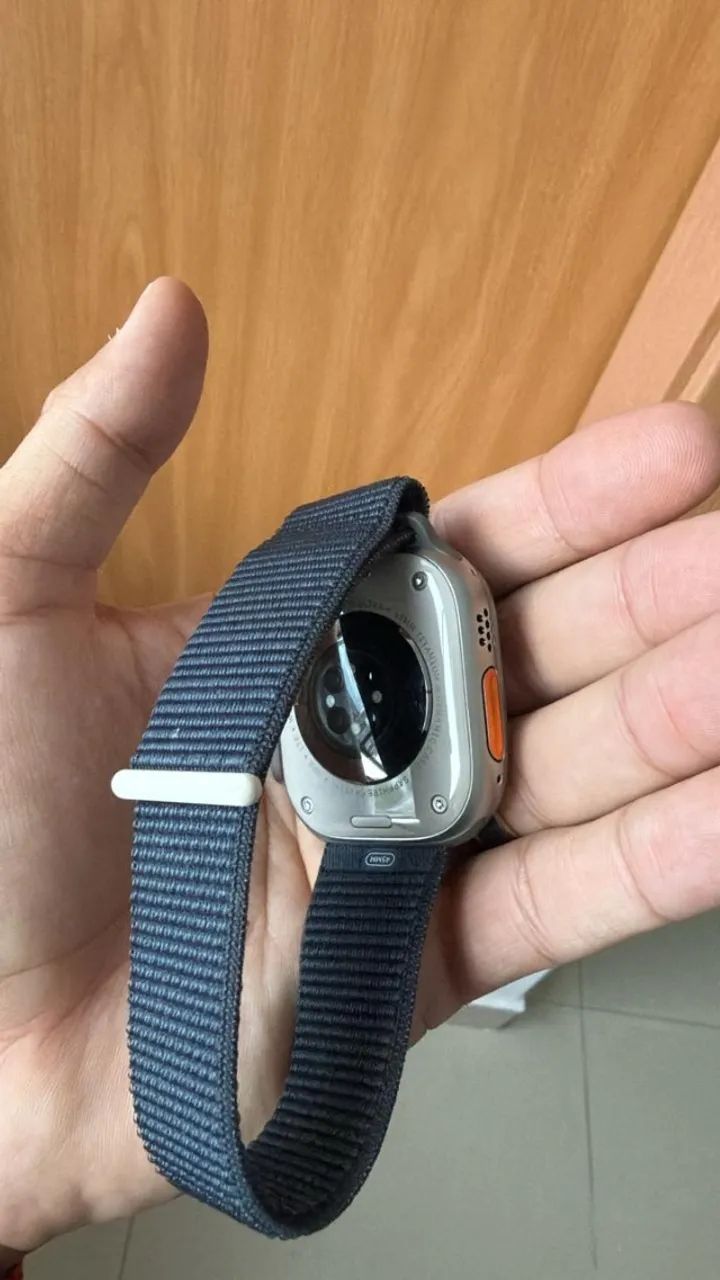 Apple watch ultra 2 49mm seminovo com garantia ate out/26