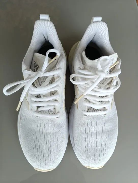 Tênis Adidas Feminino Branco - Tam. 35 - NOVO - Foto 4