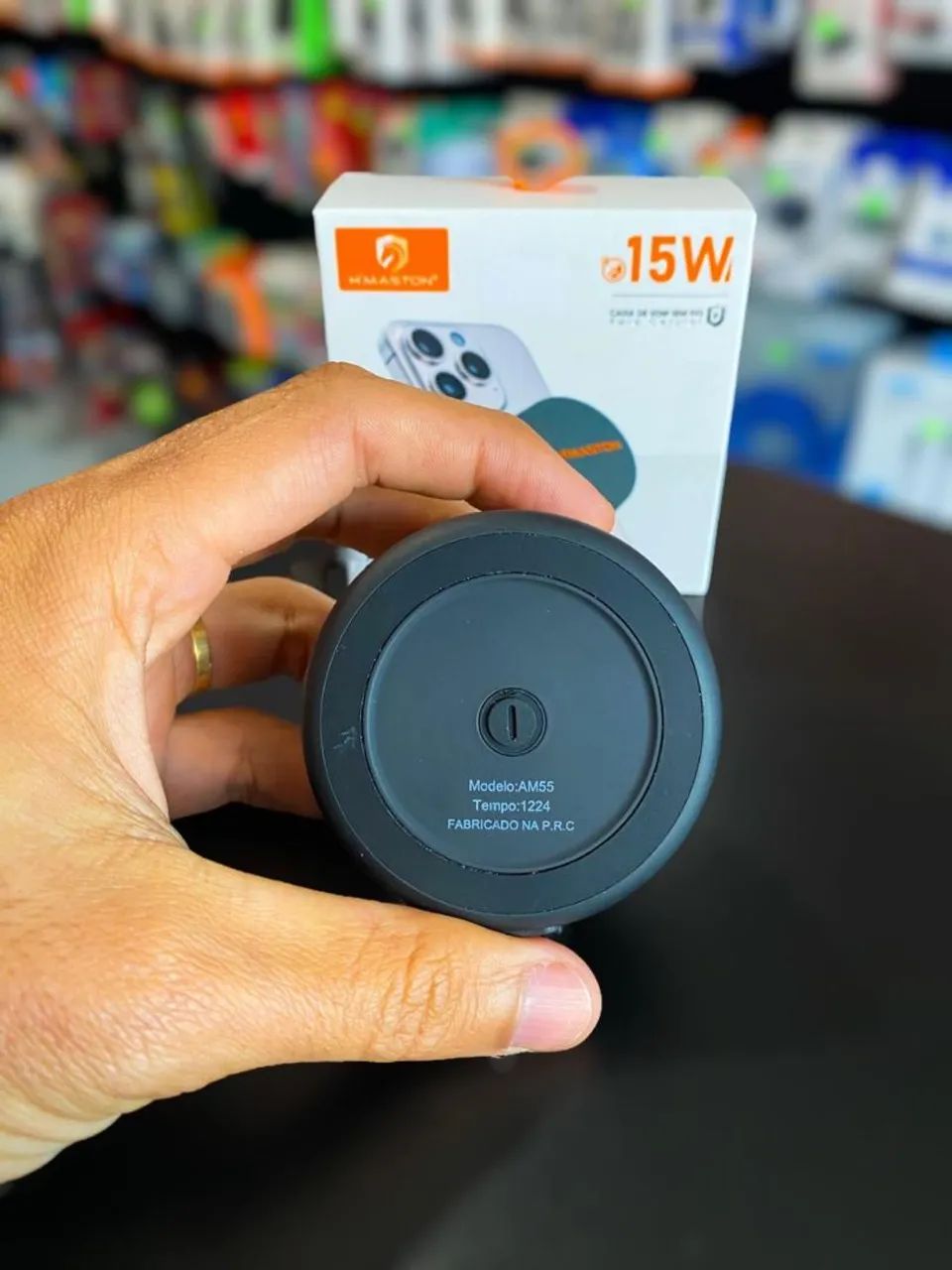 CAIXA DE SOM MINI HMASTON AM55 15W - Foto 4