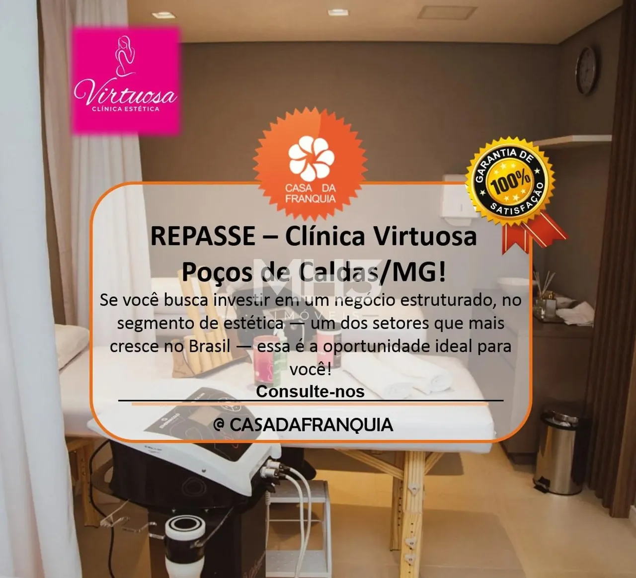 Repasse de Franquia Clínica Virtuosa Poços de Caldas/MG