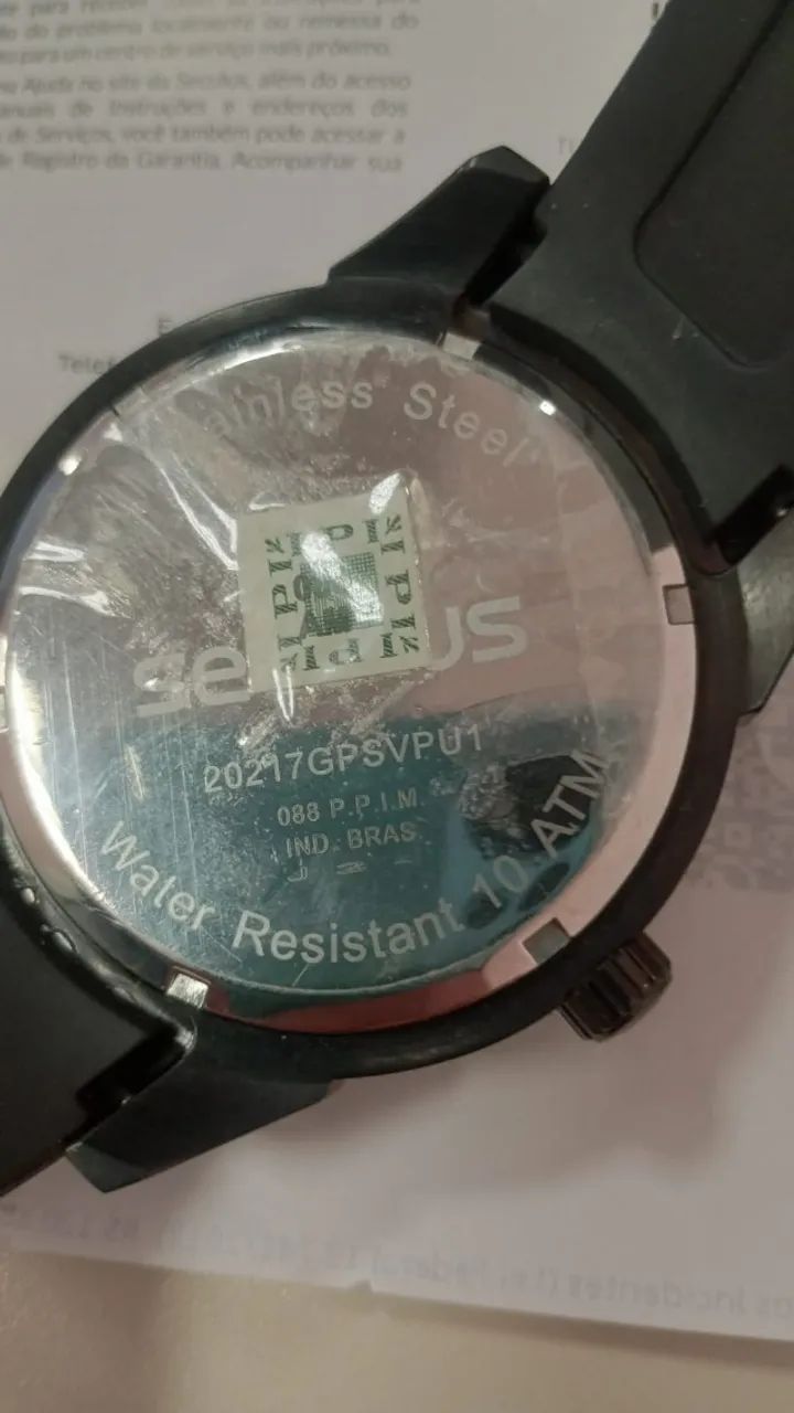 RELÓGIO SECULUS (MASCULINO) - Foto 3