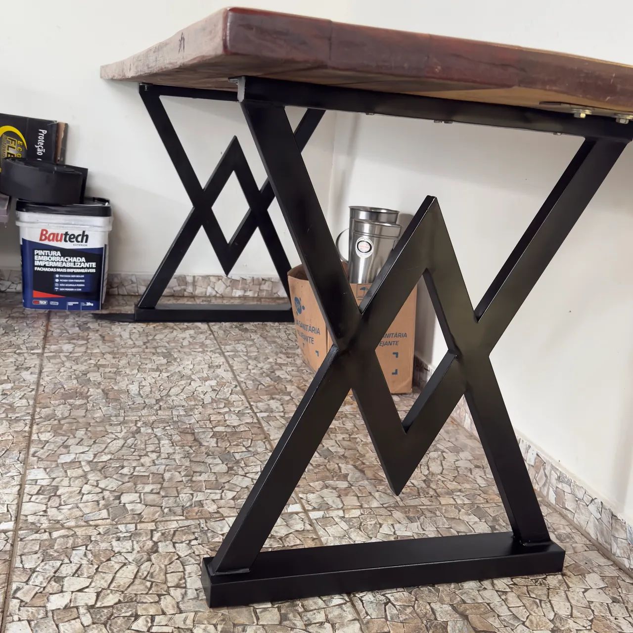 Mesa Madeira Maciça 2,30 - Foto 2