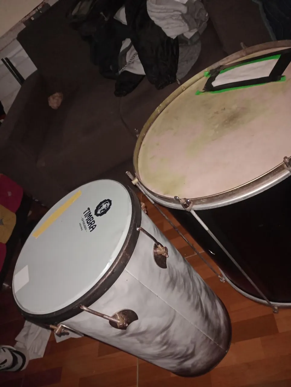 Timbas e Surdo de Bateria