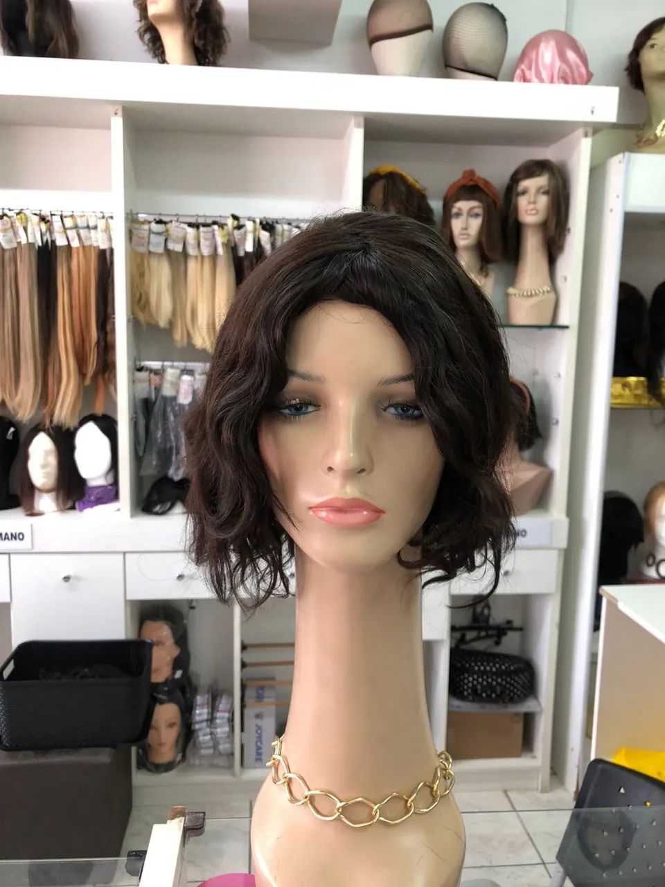 Perucas cabelos humanos valor da unidade excelente preço oportunidade !