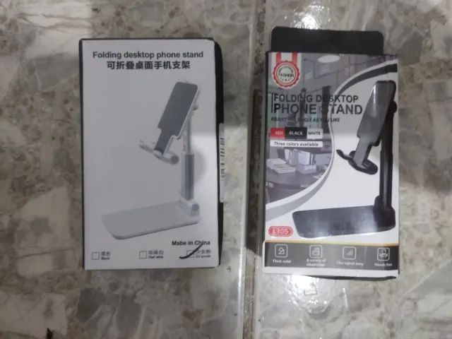 Suporte de Mesa para Celular Ajustável Articulado Tablet Smartphone 