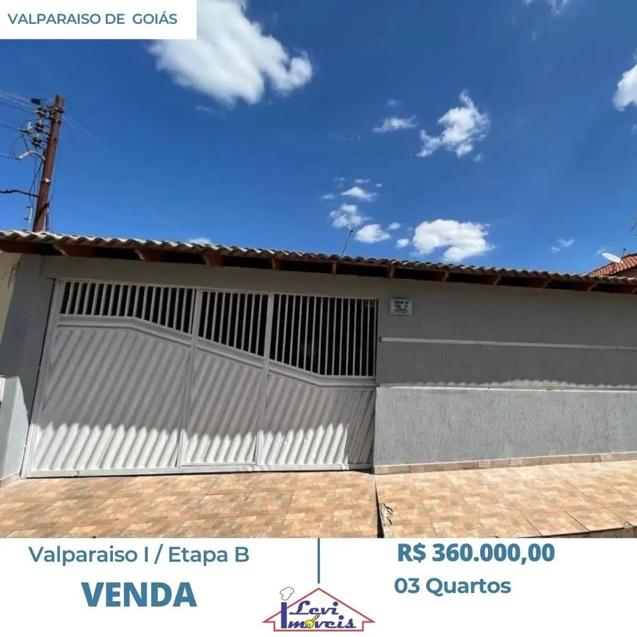 Vendo excelente casa na Etapa B