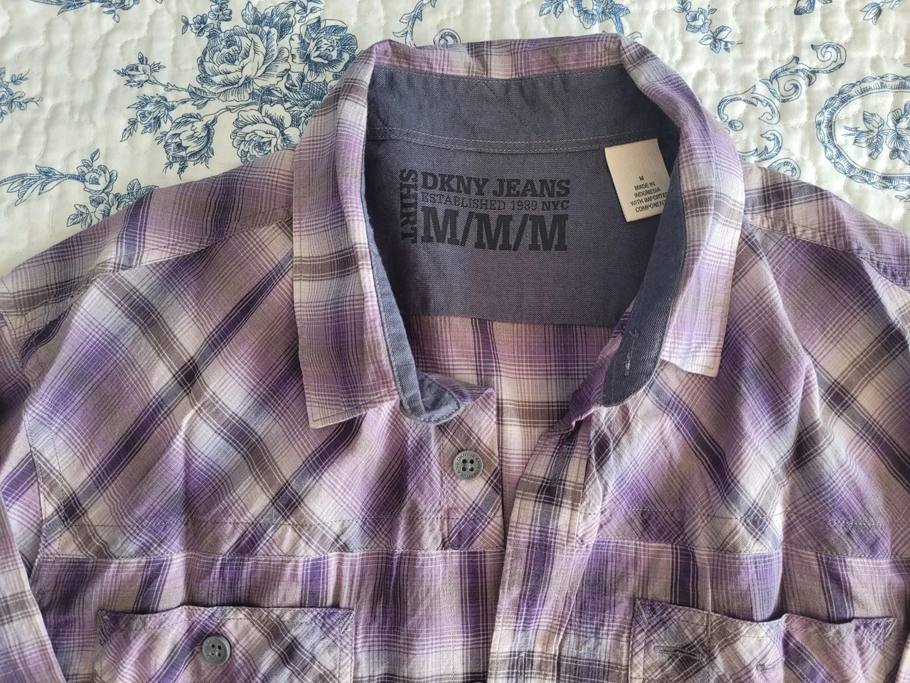 Camisa DKNY Jeans xadrez