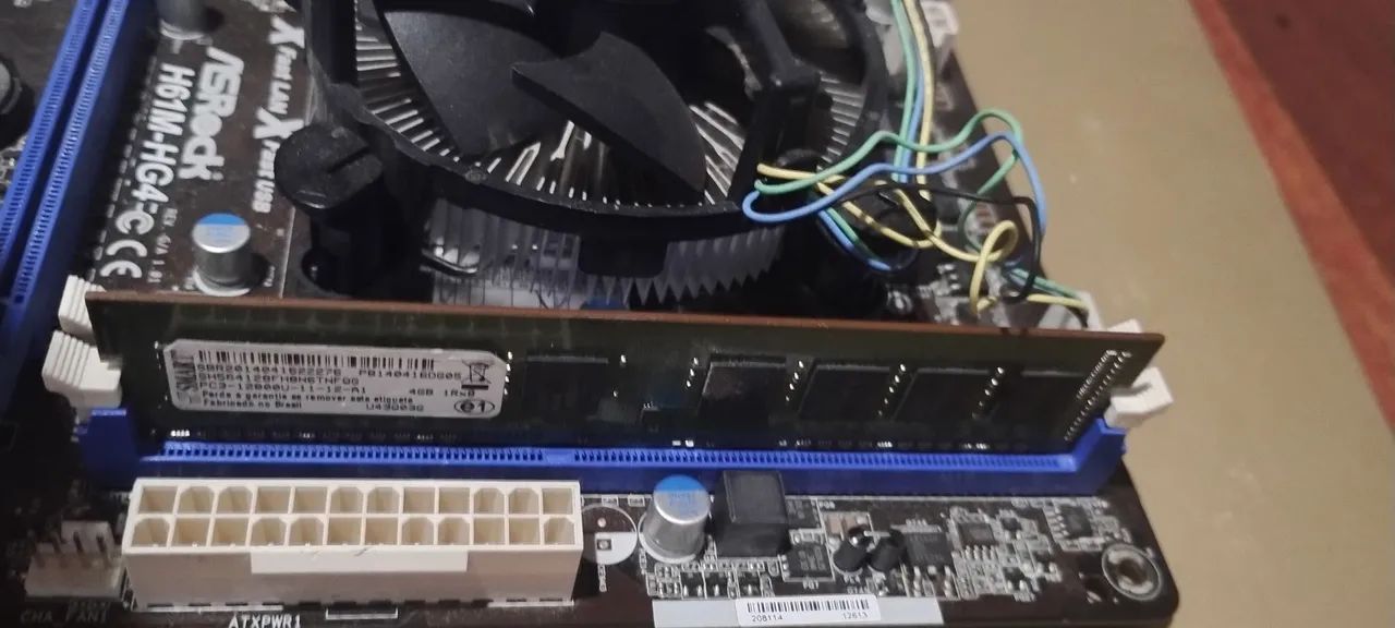 Kit h61+I3 .. 3250+ 4gb