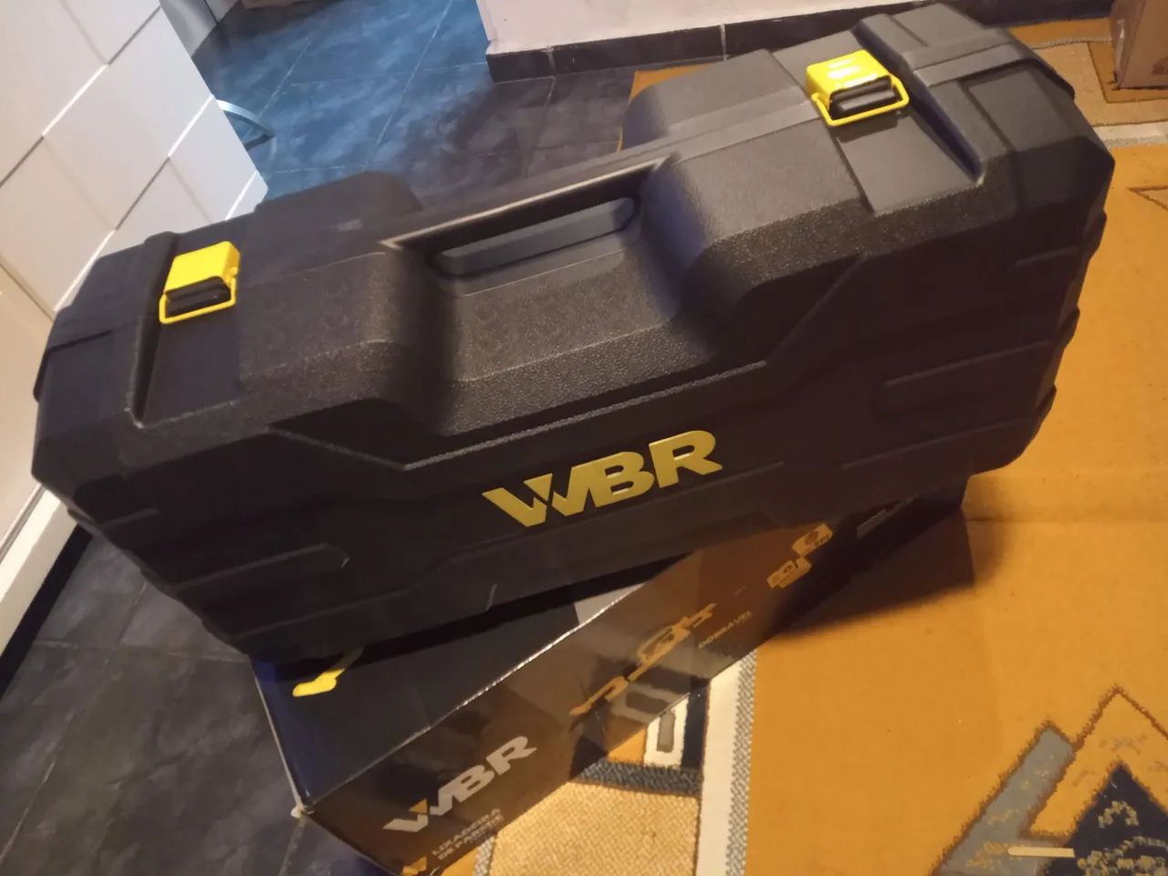 Lixadeira de Parede WBR 1850W 750W - usada - Foto 3