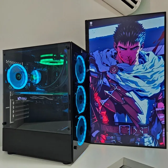 PC Gamer i3 9th - 16Gb Ram - GTX 1070 Ti (MSI) - 512Gb SSD