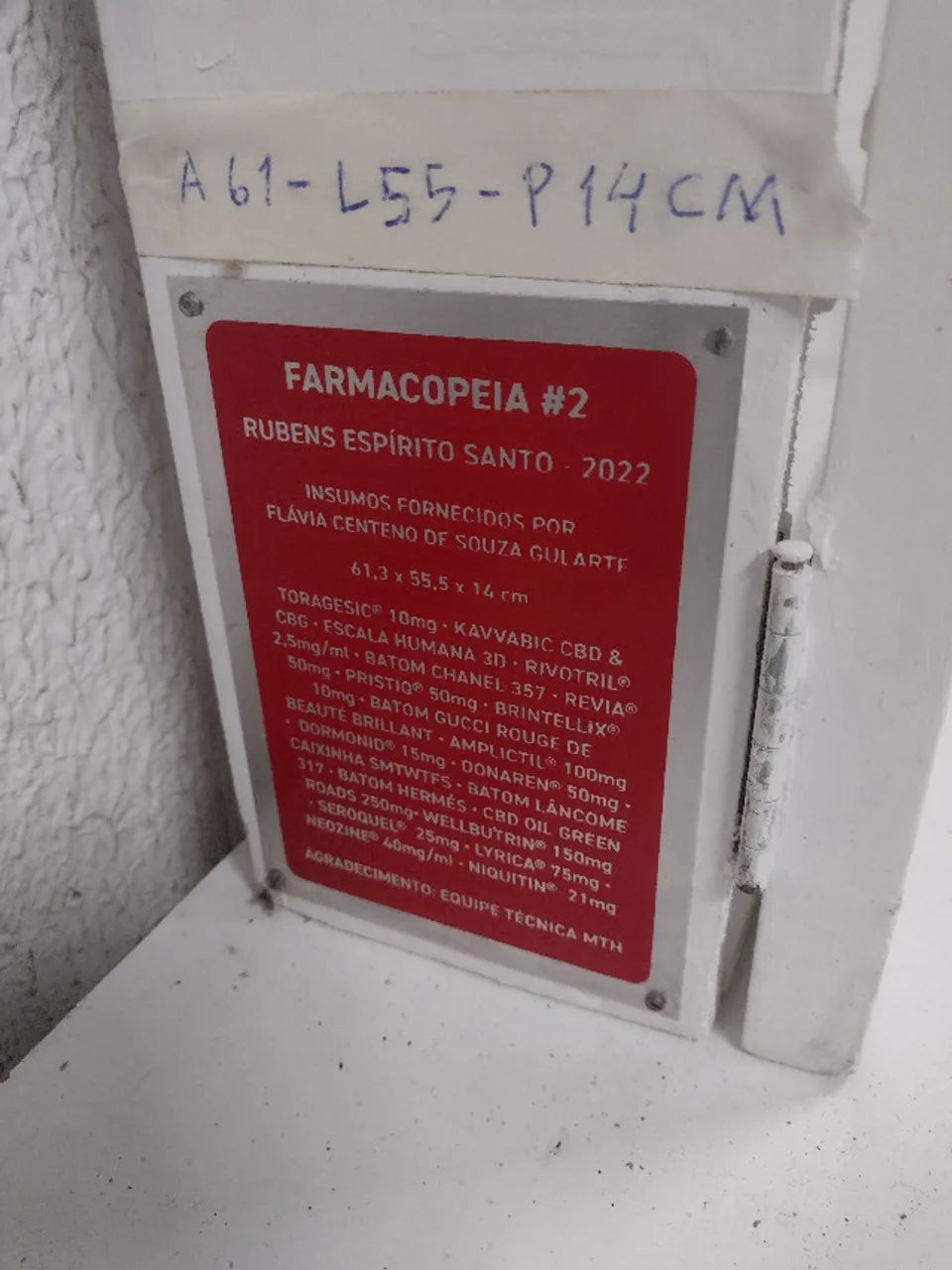 armario de farmacia antigo - Foto 3
