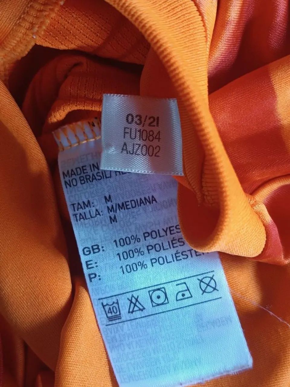 Camisa Original 2020 SC Internacional Third Laranja M - Foto 2