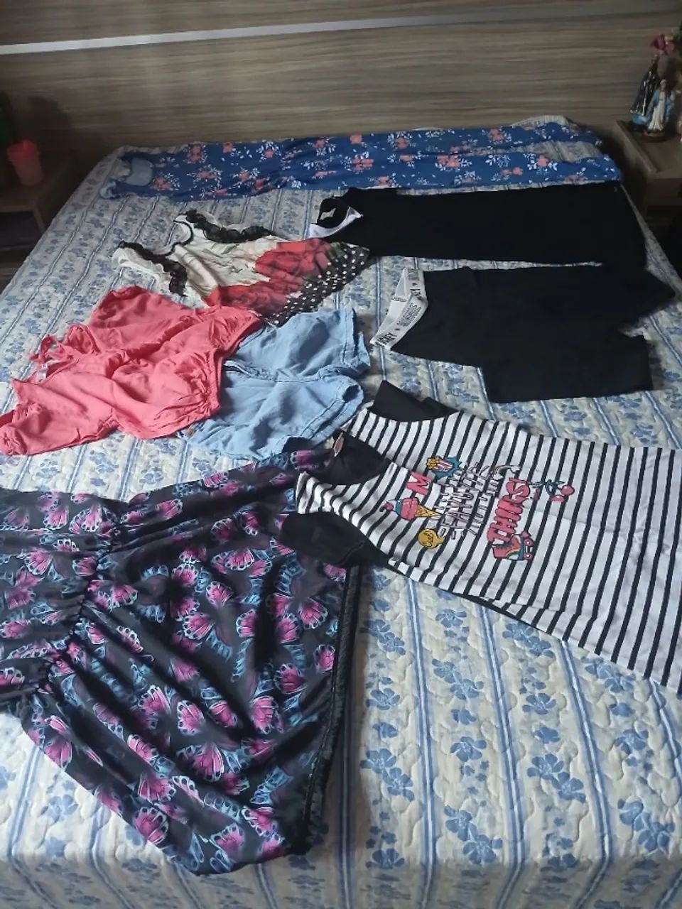 Lote roupas menina 7 anos