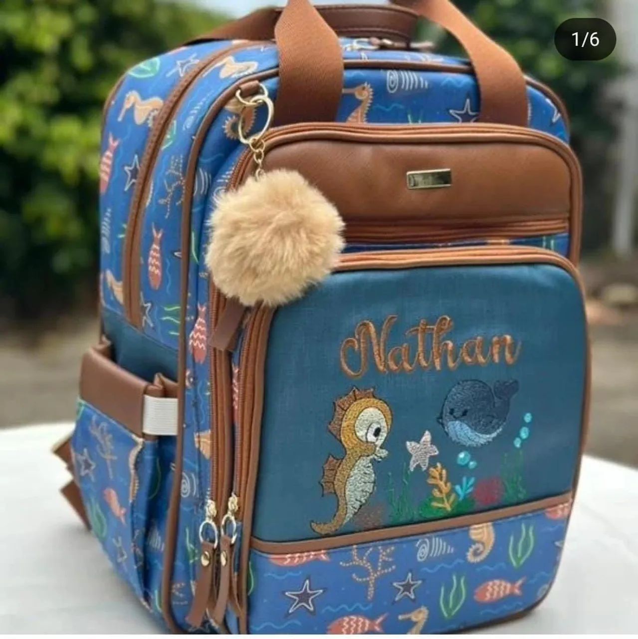 Mochila Personalizada Infantil - Nathan - Foto 2