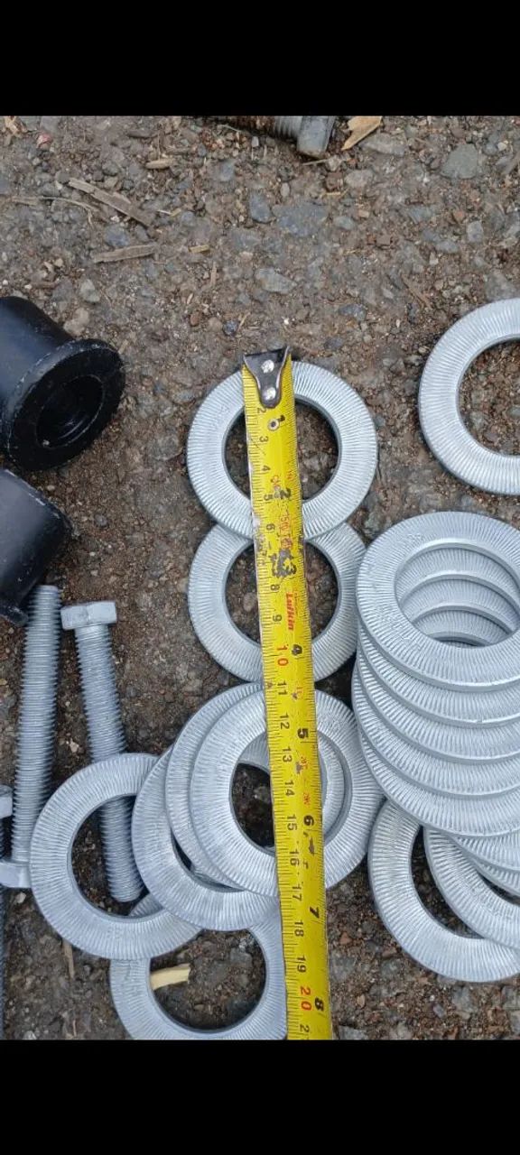 Parafuso e porcas  galvanizados - Foto 4