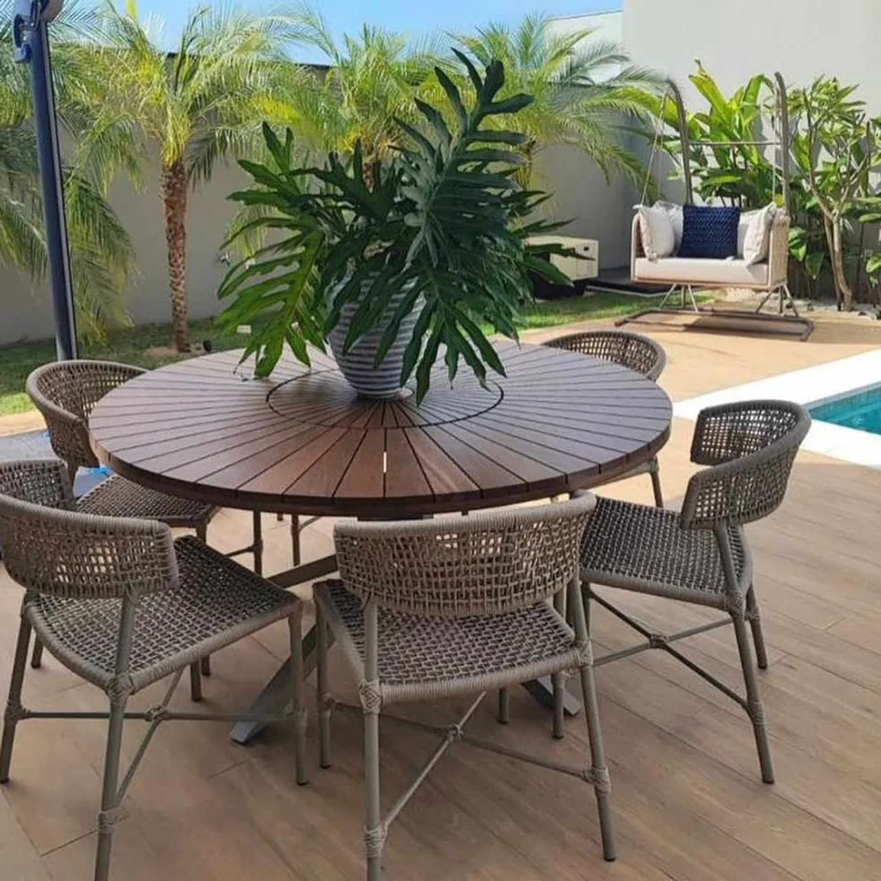 Conjunto Mesa e Cadeiras para Área Externa - Foto 3