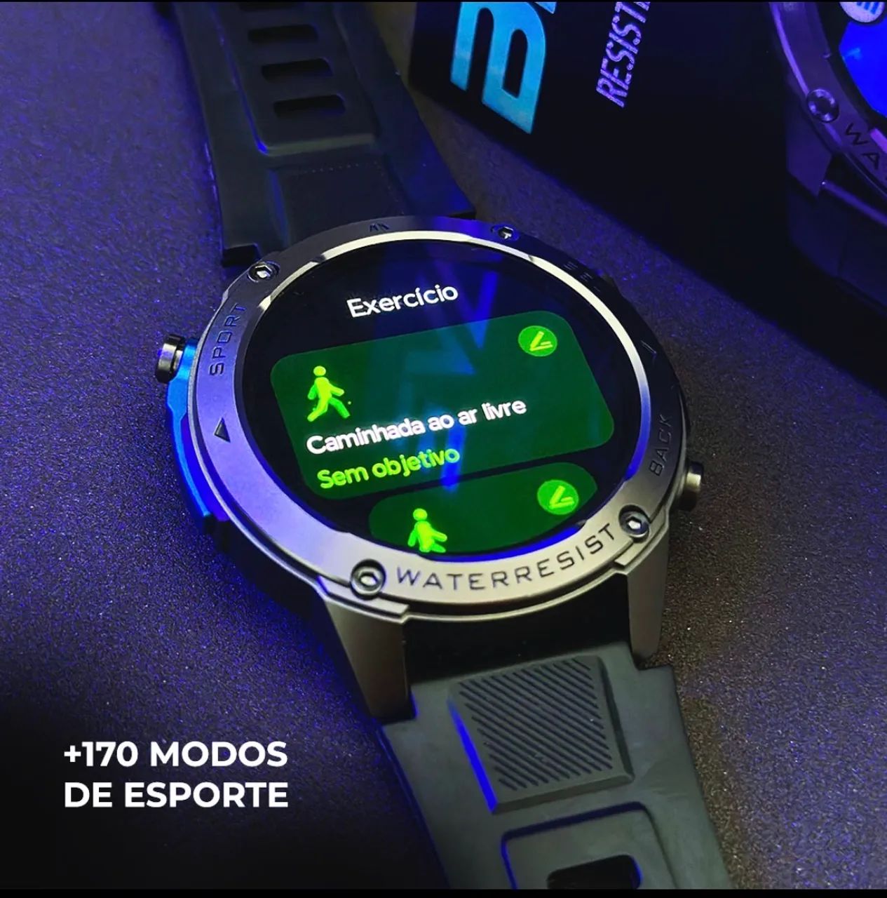 O Smartwatch Wearzone Brave - Foto 3