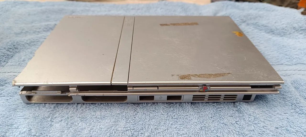 Carcaça Playstation 2 Prata