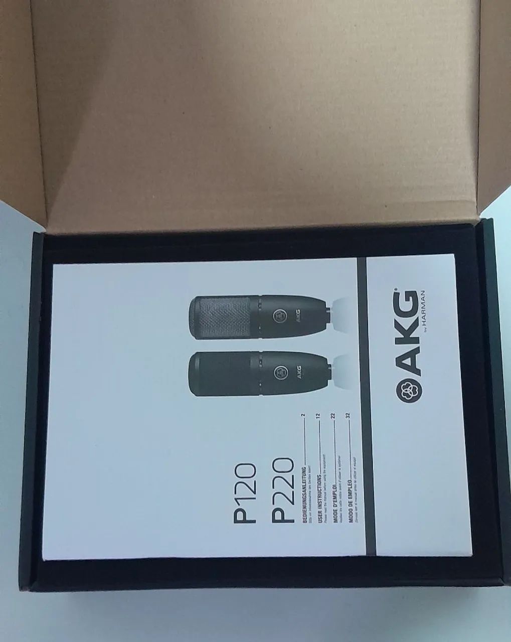 Microfone AKG P-120 Condensador  - Foto 4