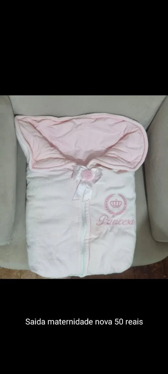 Saída de maternidade para bebê - Princesa