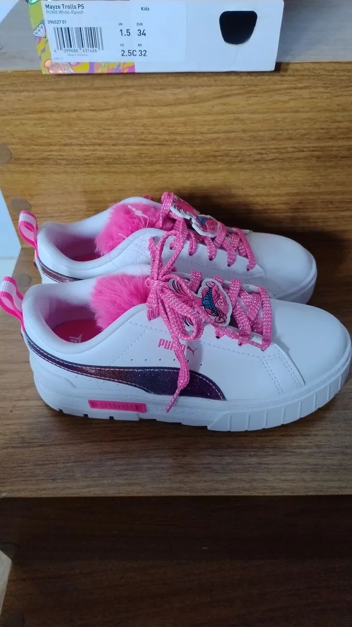 Tênis Infantil Trolls/puma edição limitada  - Foto 2