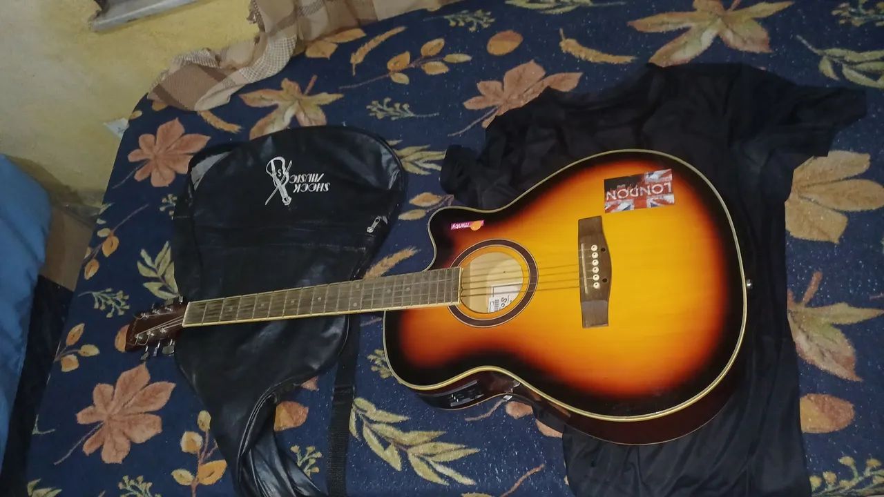 Violão class Elétrico cordas de aço 