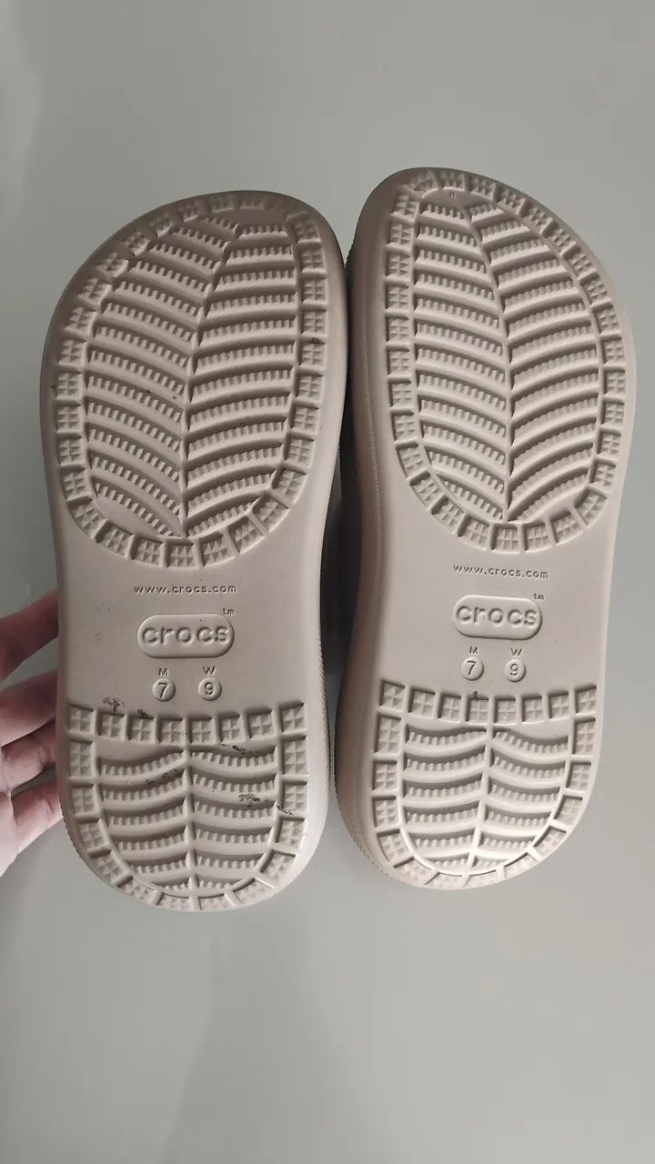 ol_crocco画面 Clog Crocs Classic Crafted Floral Frappe 212878-2MC