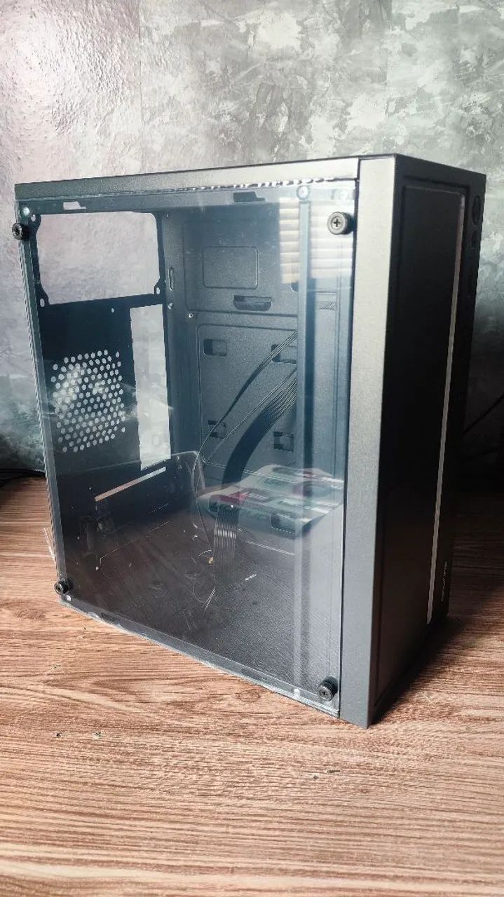Gabinete Round 5 Viper Black - Foto 3