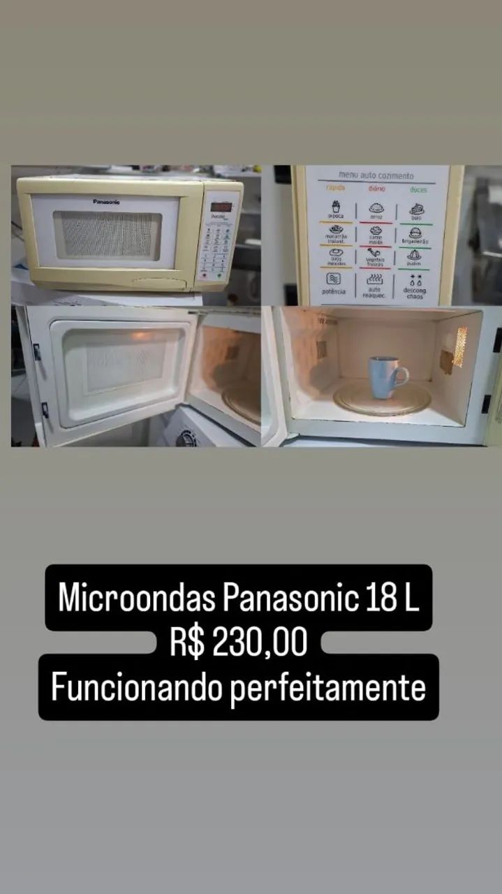 Micro-ondas Panasonic 18L - Foto 2