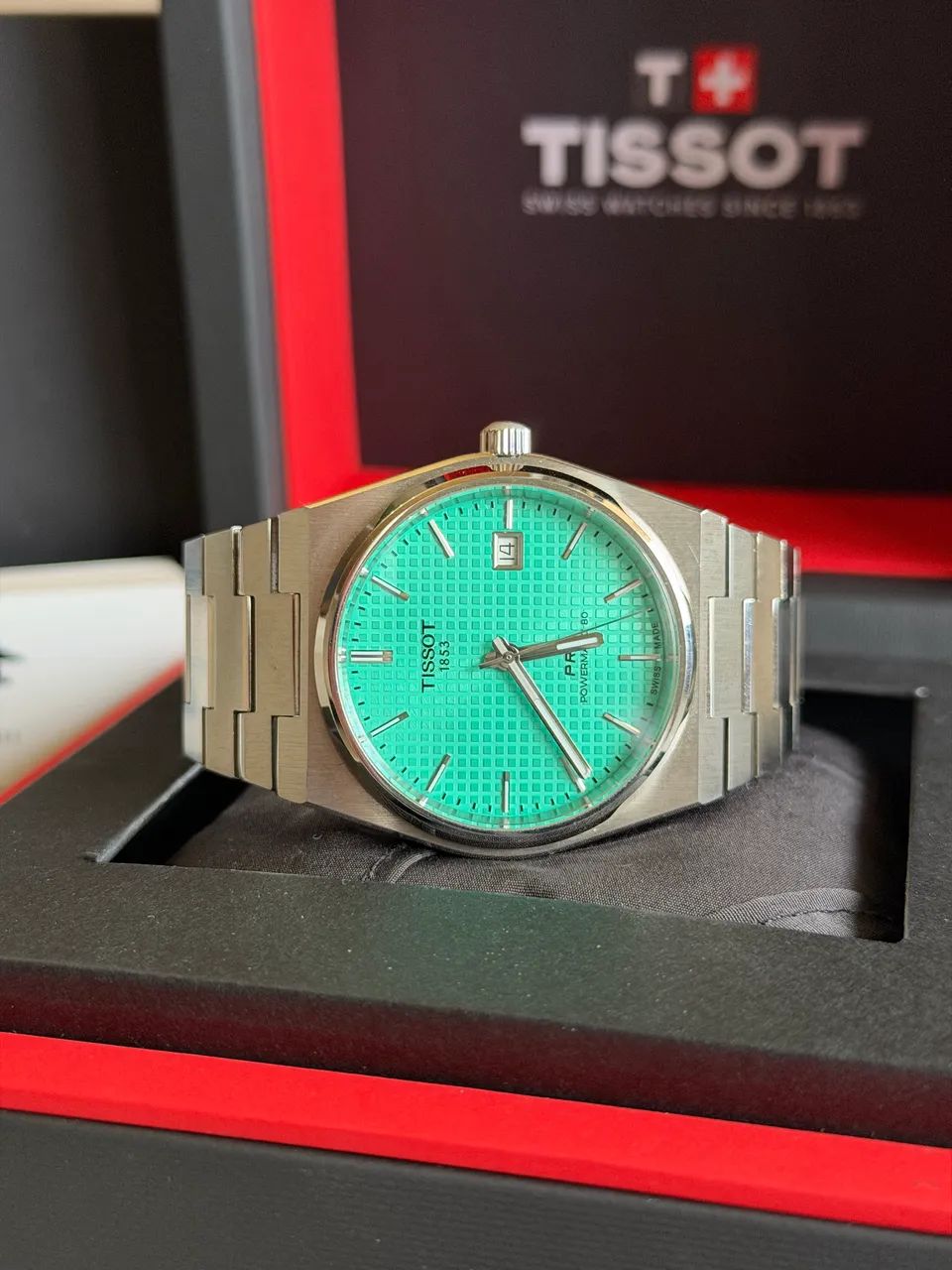 Relógio de pulso Tissot Prx 40mm automático usado 