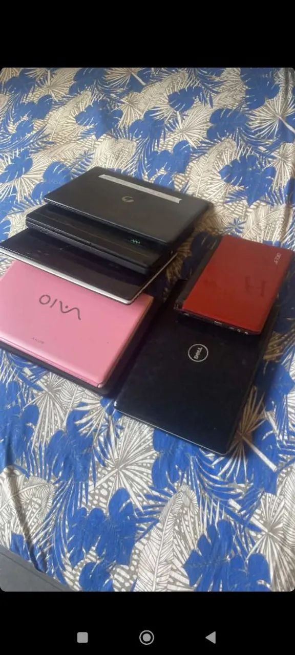 Lote de notebook completos 7 peças  - Foto 2