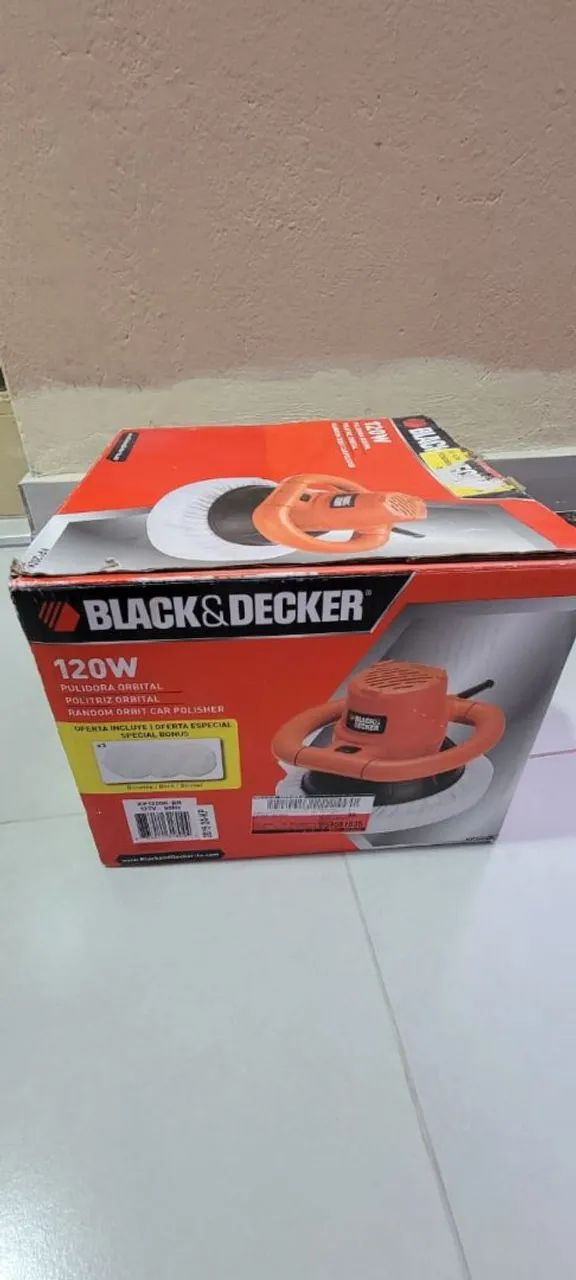 Politriz / Polidora Orbital Black & Decker 120W