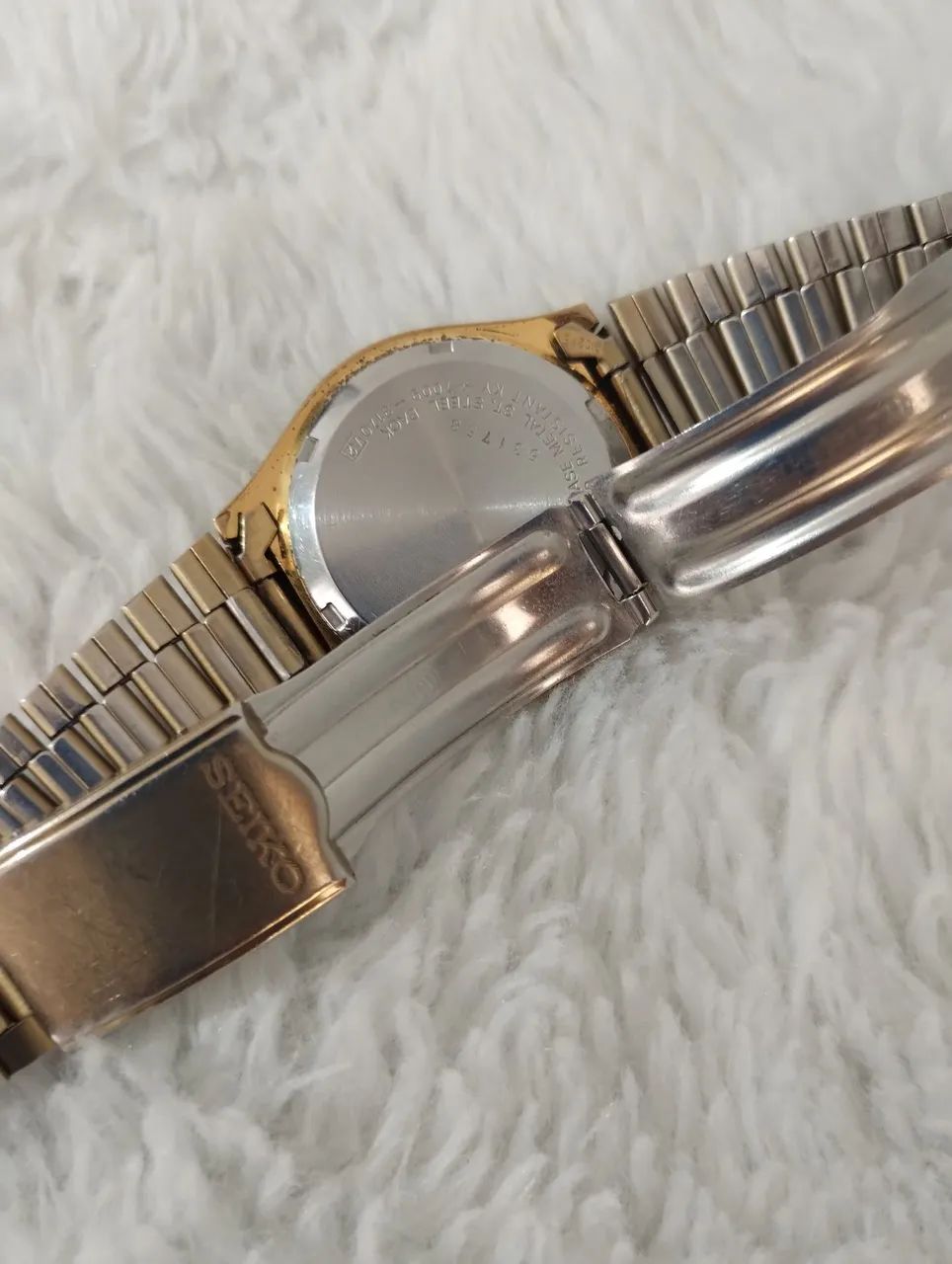 Relógio Seiko automático folhado a ouro  - Foto 2