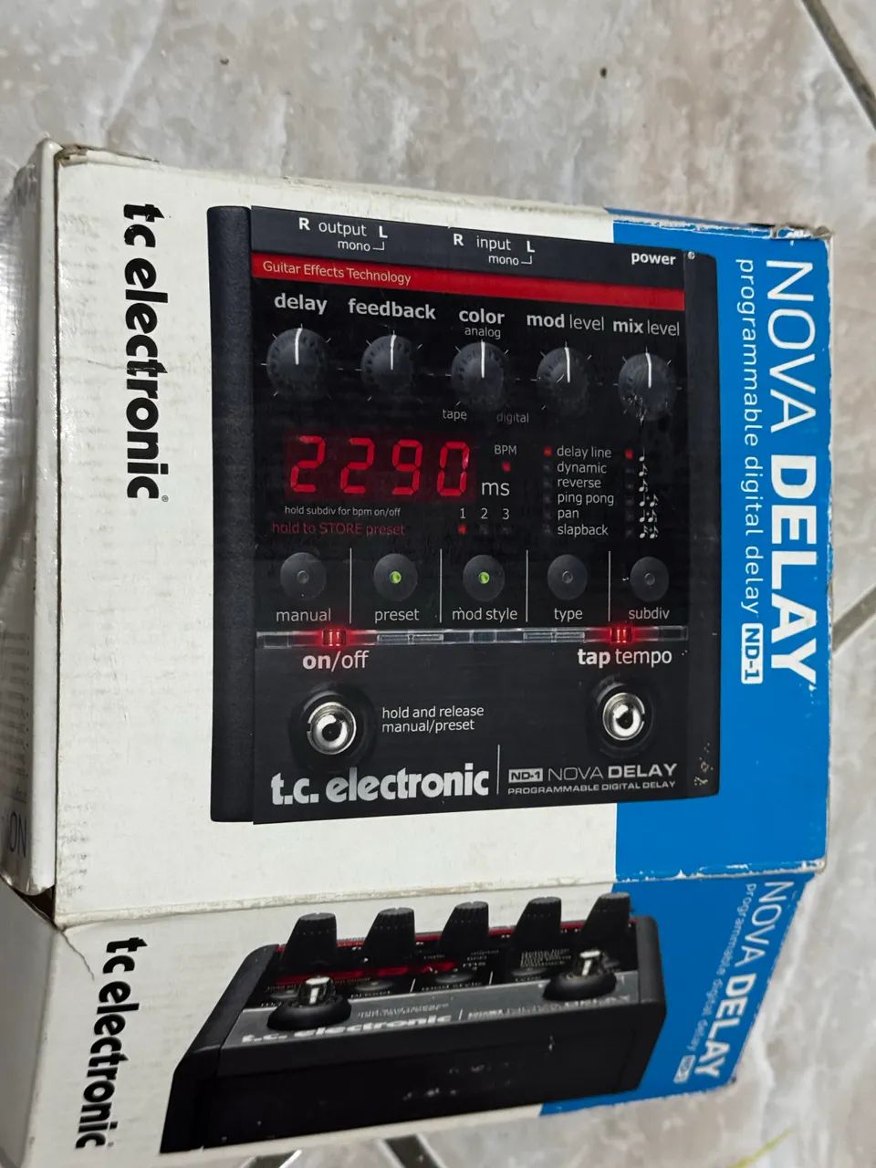 Nova delay tc eletronics