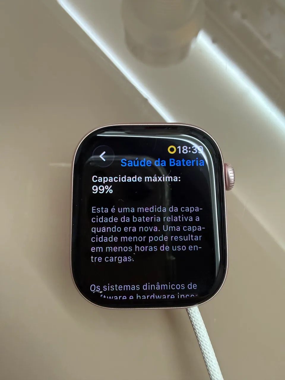 Apple Watch Série 10 46mm bateria 99% - Foto 5