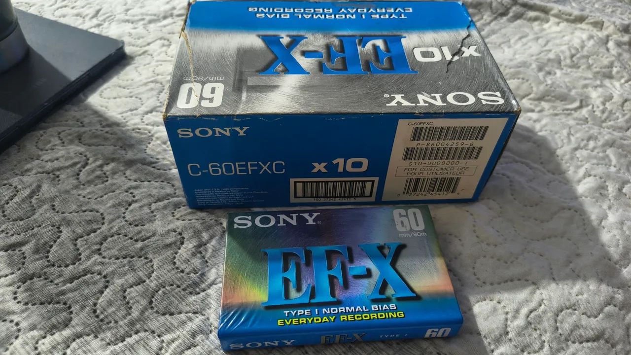 Fitas cassete K7 SONY CAIXA COM 10.  - Foto 3
