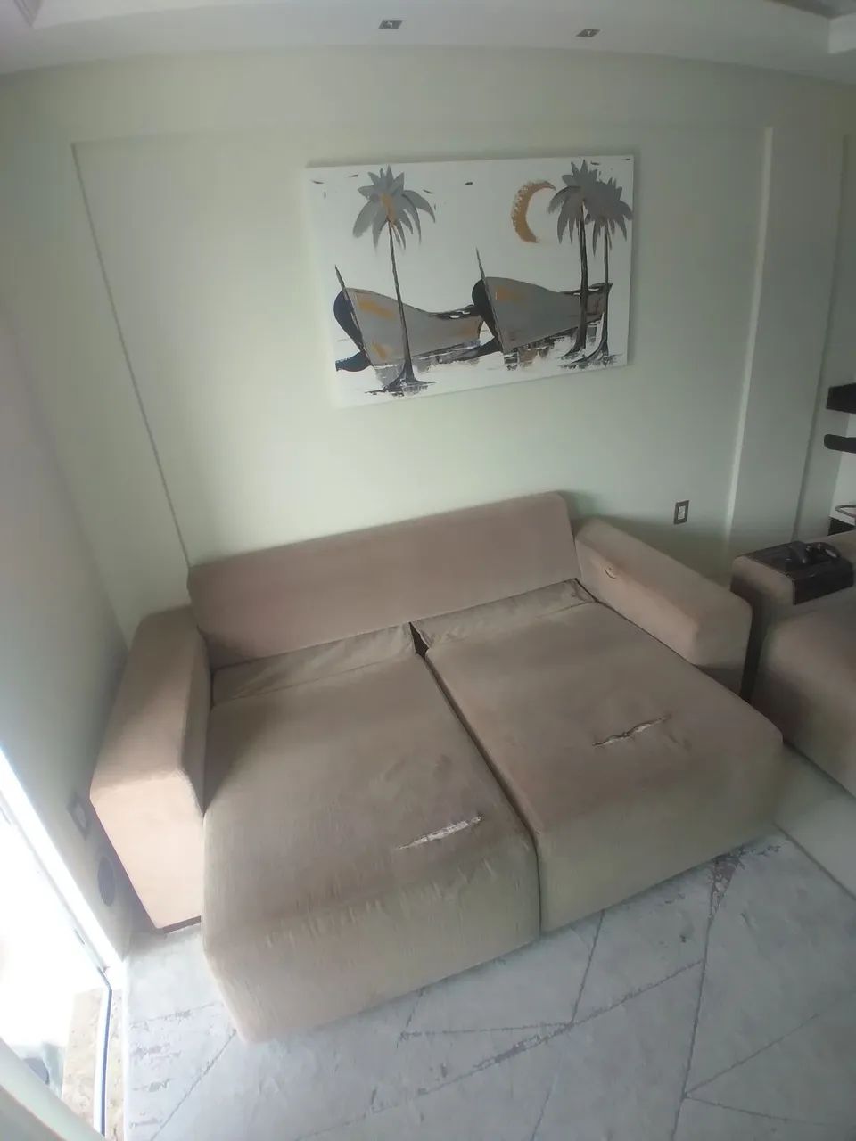 Faço doação de conjunto de sofá  - Foto 5