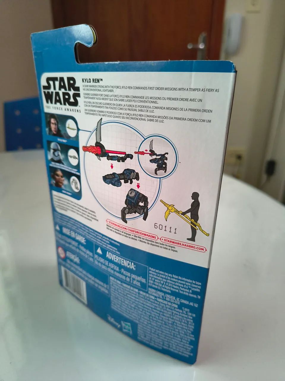 Kylo Ren Star Wars Hasbro Lacrado  - Foto 4