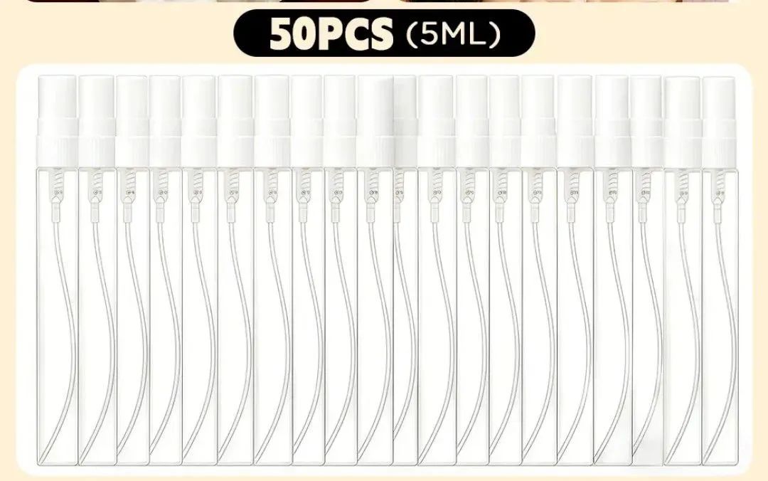 Frasco spray 5ml 50 unidades 