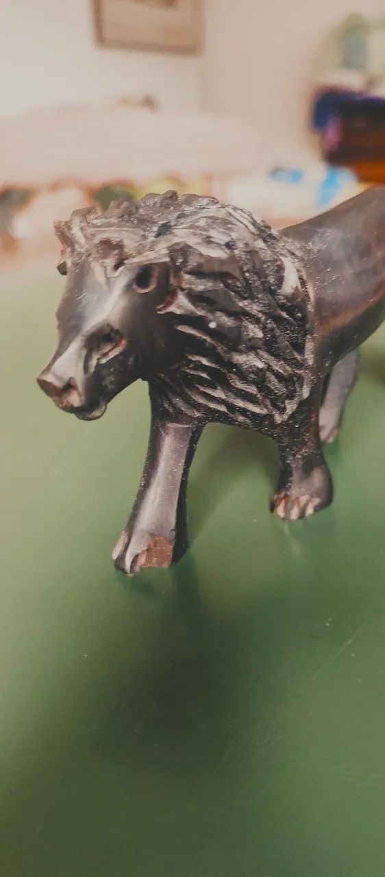Escultura Leão Africano  - Foto 3
