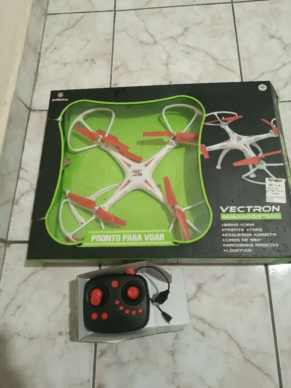 Venda-se drone sem bateria caixa um pouco danificada 