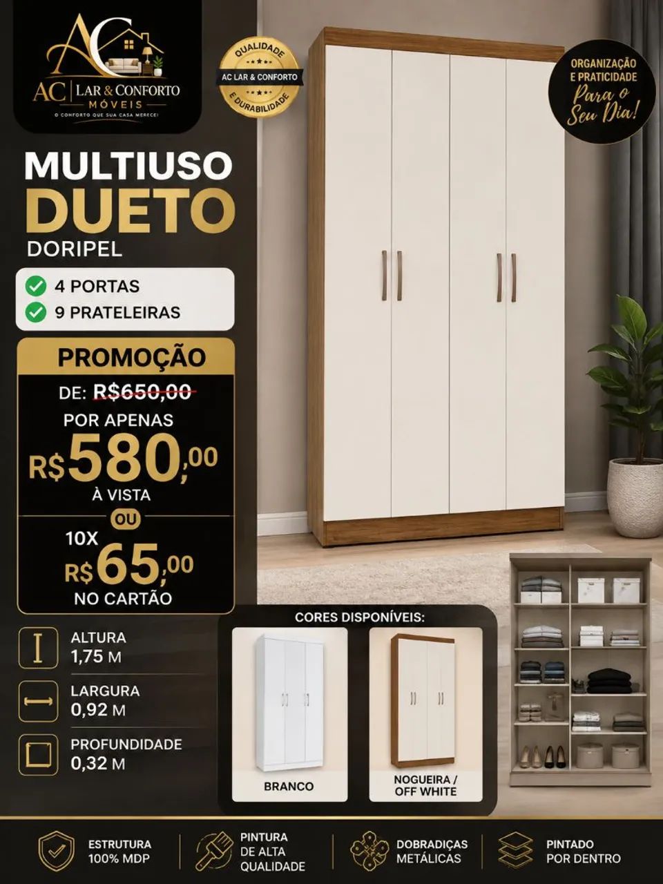 MULTIUSO 4 PORTAS  - Foto 2