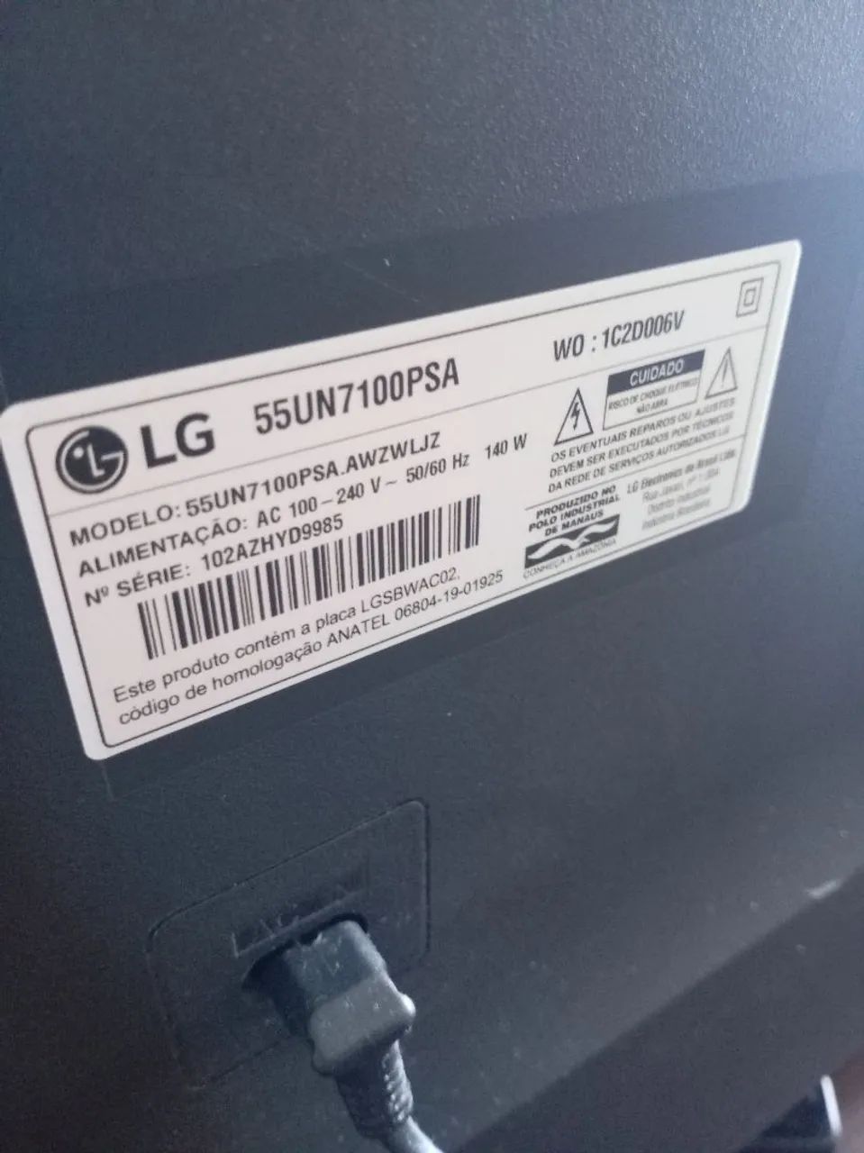 Smart tv LG 55 polegadas  - Foto 4