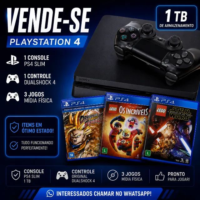Vídeo game PS4
