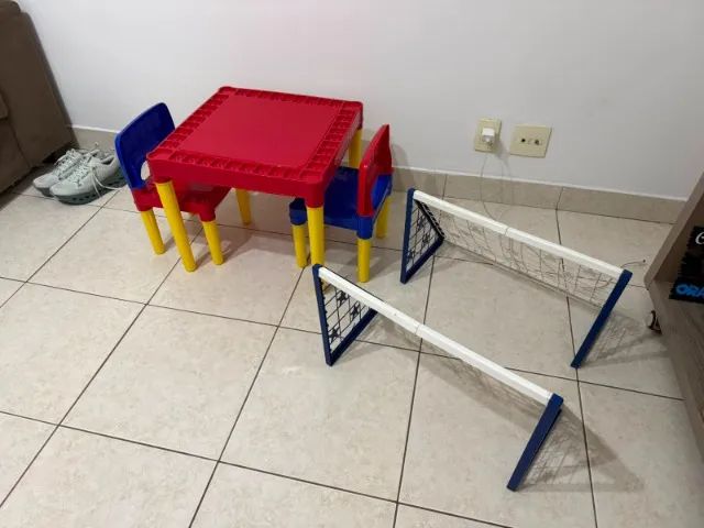 KIT MESA COM CADEIRA E GOL - Foto 3